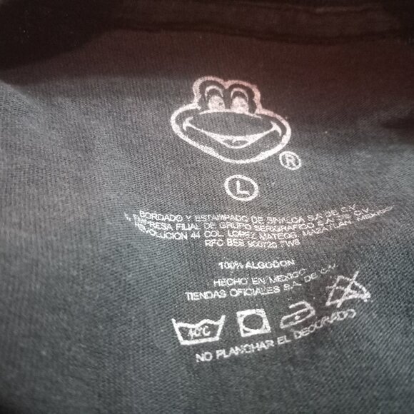 Senor Frogs Mens Large Dark Blue Graphic T-Shirt Come Enjoy  Cancun Mexico - Picture 6 of 7